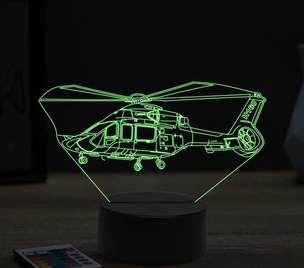 Beling 3D lampa, Airbus-H160, 16 farebná ULA9