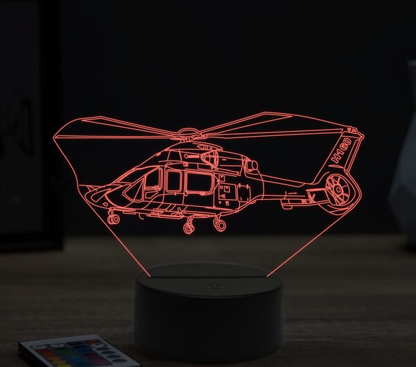 Beling 3D lampa, Airbus-H160, 16 farebná ULA9