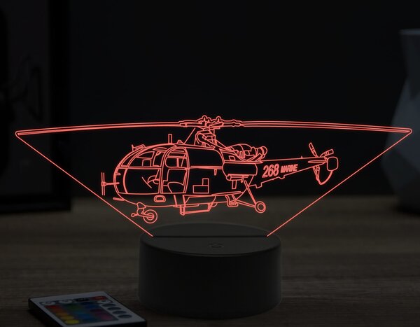 Beling 3D lampa, Max Holste MH.1521, 16 farebná ULA11
