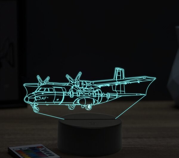 Beling 3D lampa, Nord-262, 16 farebná ULA10