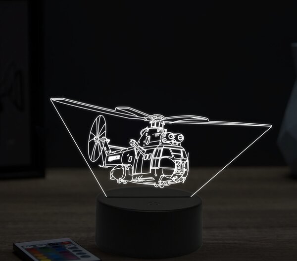 Beling 3D lampa,SA 330 Puma, 16 farebná ULA16