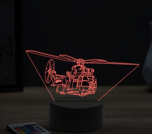 Beling 3D lampa,SA 330 Puma, 16 farebná ULA16