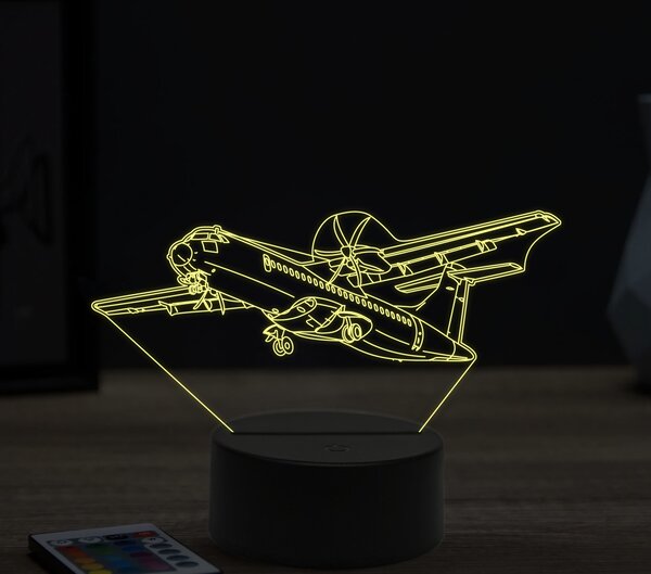 Beling 3D lampa,ATR 72-500, 16 farebná ULA17