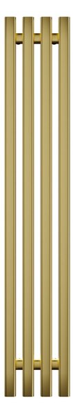 NOVARD Dekoratívny radiátor Pollux Vertikal 4 Farba: Gold, Veľkosť: 1000/290