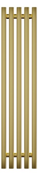 NOVARD Dekoratívny radiátor Pollux Vertikal 5 Farba: Gold, Veľkosť: 1000/370