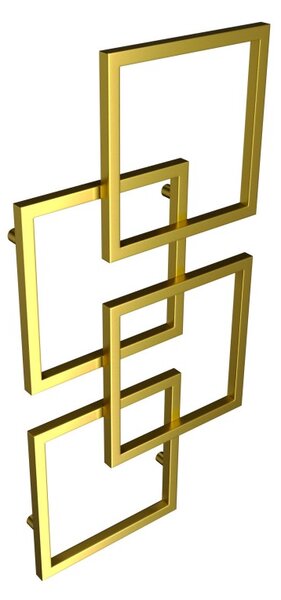 NOVARD Dekoratívny radiátor Capella 4 Farba: Gold, Veľkosť: 1280/660