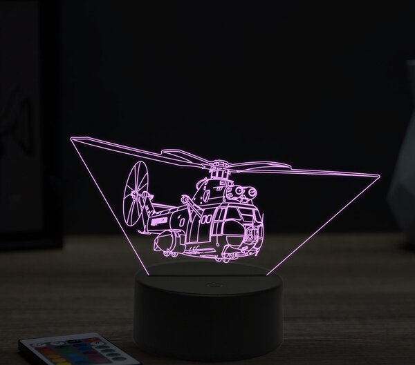Beling 3D lampa,SA 330 Puma, 16 farebná ULA16