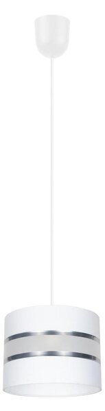 Luster na lanku CORAL S 1xE27/60W/230V biela