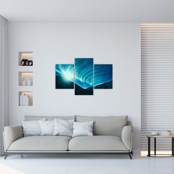 Obraz - Vlna z mrakov (90x60 cm)