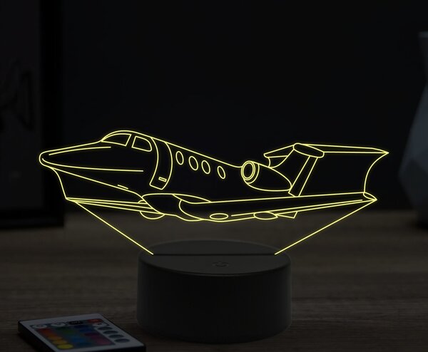 Beling 3D lampa,Embraer Phenom 100, 16 farebná ULA38