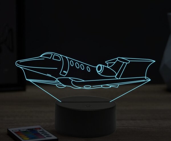 Beling 3D lampa,Embraer Phenom 100, 16 farebná ULA38