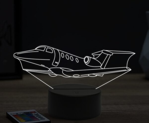 Beling 3D lampa,Embraer Phenom 100, 16 farebná ULA38