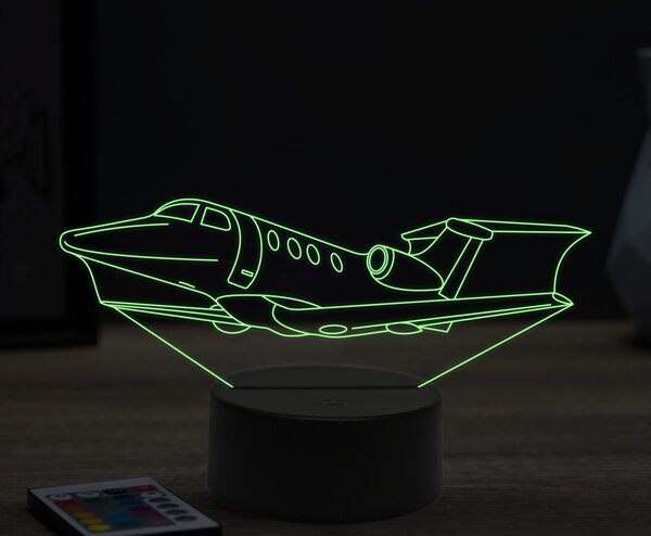 Beling 3D lampa,Embraer Phenom 100, 16 farebná ULA38