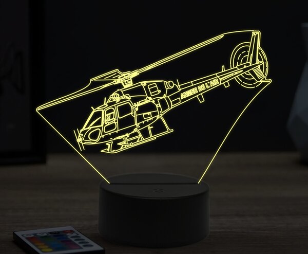 Beling 3D lampa,Airbus H125M, 16 farebná ULA42