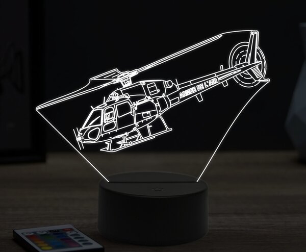 Beling 3D lampa,Airbus H125M, 16 farebná ULA42