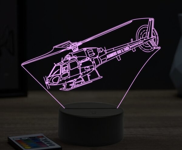 Beling 3D lampa,Airbus H125M, 16 farebná ULA42