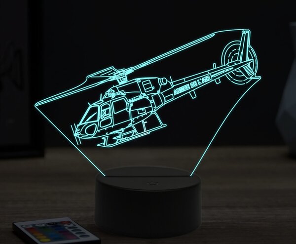 Beling 3D lampa,Airbus H125M, 16 farebná ULA42