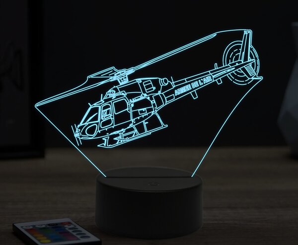 Beling 3D lampa,Airbus H125M, 16 farebná ULA42
