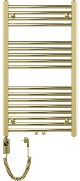 Mexen Ares, elektrické vykurovacie teleso 900 x 500 mm, 300 W, zlatá lesklá, W102-0900-500-2300-50