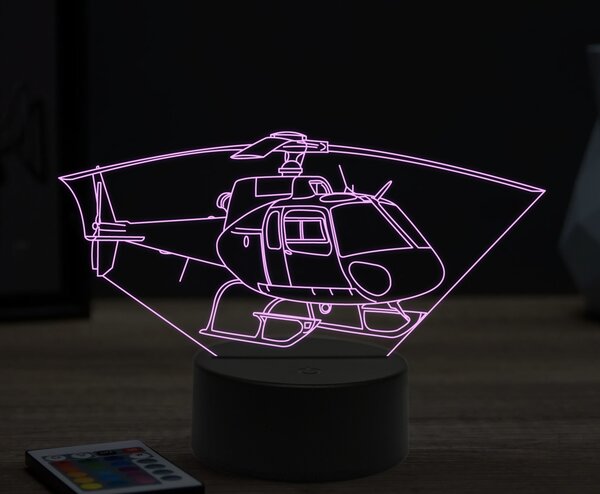 Beling 3D lampa,Helibras HB 350,16 farebná ULA45