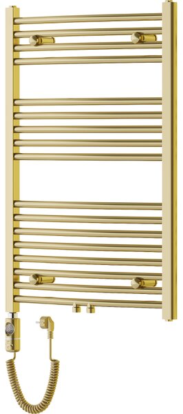 Mexen Ares, elektrické vykurovacie teleso 900 x 600 mm, 300 W, zlatá lesklá, W102-0900-600-2300-50