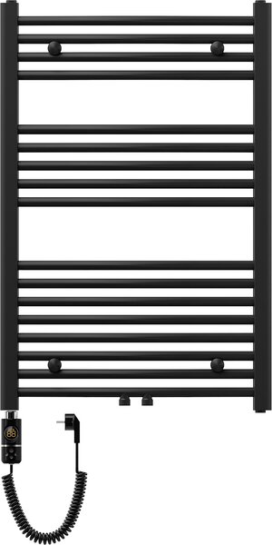 Mexen Ares, elektrické vykurovacie teleso 900 x 600 mm, 600 W, čierna, W102-0900-600-2600-70