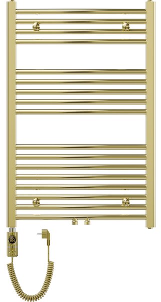 Mexen Ares, elektrické vykurovacie teleso 900 x 600 mm, 300 W, zlatá lesklá, W102-0900-600-2300-50