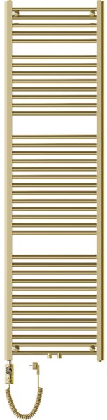 Mexen Mars, elektrické vykurovacie teleso 1800 x 500 mm, 600 W, zlatá lesklá, W110-1800-500-2600-50