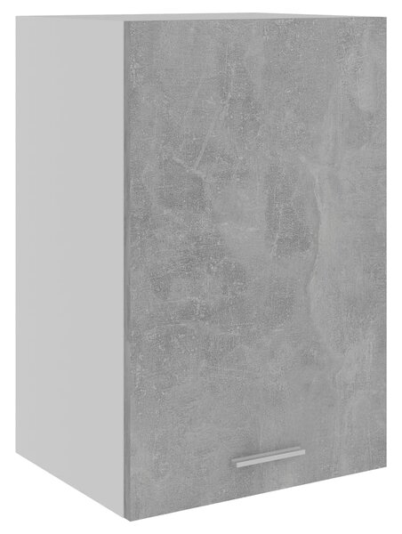 Závesná skrinka, betónovo sivá 39,5x31x60 cm, drevotrieska