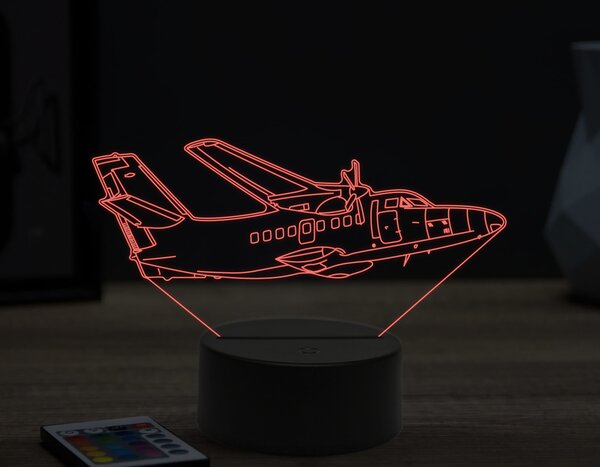 Beling 3D lampa, Let L-410 Turbolet,16 farebná ULA53