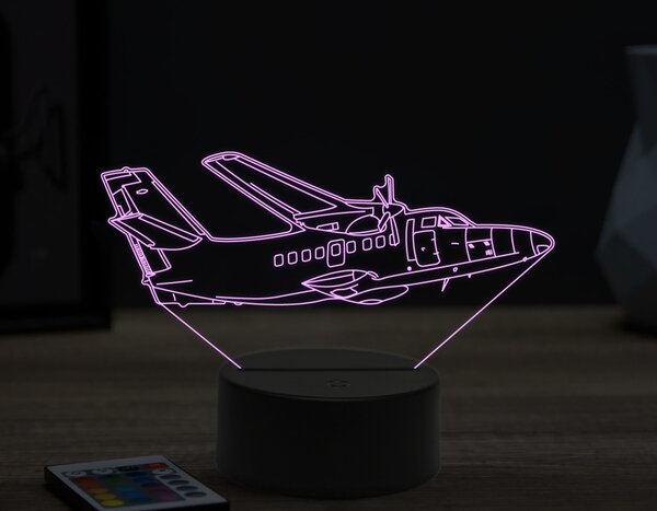 Beling 3D lampa, Let L-410 Turbolet,16 farebná ULA53