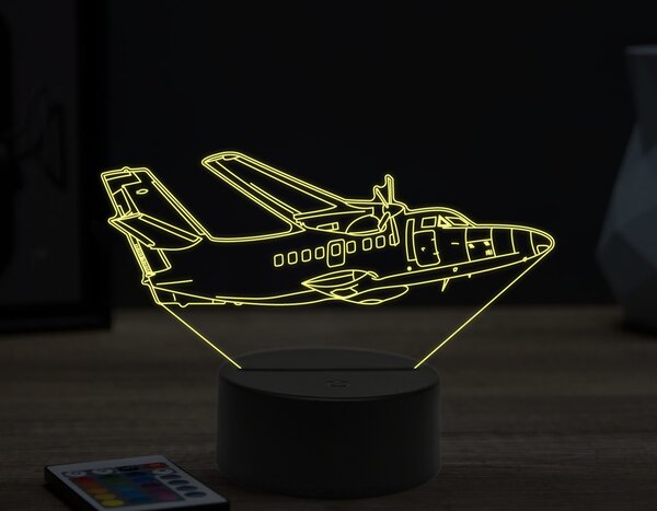 Beling 3D lampa, Let L-410 Turbolet,16 farebná ULA53