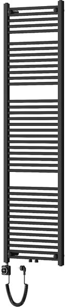 Mexen Mars, elektrické vykurovacie teleso 1800 x 500 mm, 900 W, čierna, W110-1800-500-6900-70