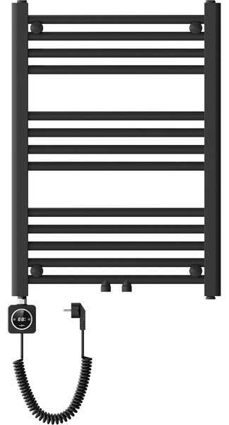 Mexen Mars, elektrické vykurovacie teleso 700 x 500 mm, 300 W, čierna, W110-0700-500-6300-70