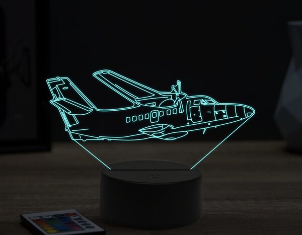 Beling 3D lampa, Let L-410 Turbolet,16 farebná ULA53