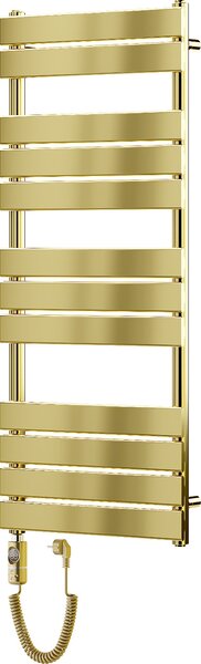 Mexen Ceres, elektrické vykurovacie teleso 1200 x 500 mm, 600 W, zlatá lesklá, W111-1200-500-2600-50
