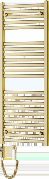 Mexen Helios, elektrické vykurovacie teleso 1200 x 500 mm, 600 W, zlatá lesklá, W103-1200-500-2600-50