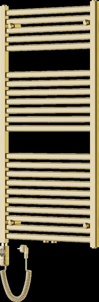 Mexen Hades, elektrické vykurovacie teleso 1200 x 600 mm, 600 W, zlatá lesklá, W104-1200-600-2600-50