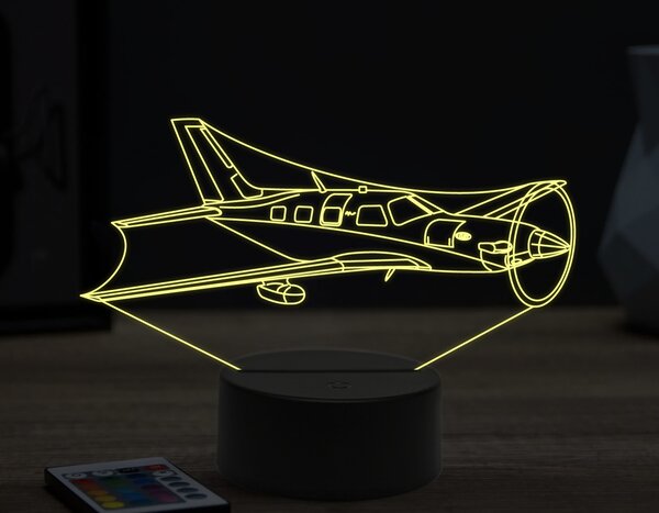Beling 3D lampa,Piper Meridian M500 ,16 farebná ULA61