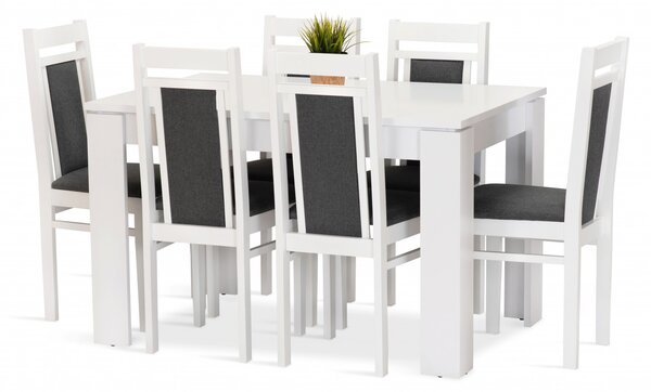 Jedálenská zostava ASIA stôl + 6 stoličiek