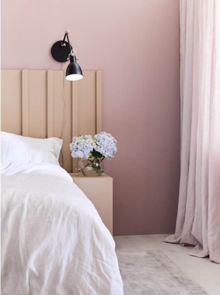 Markslöjd 108250 - Nástenná lampička HOUSE 1xE14/40W/230V čierna