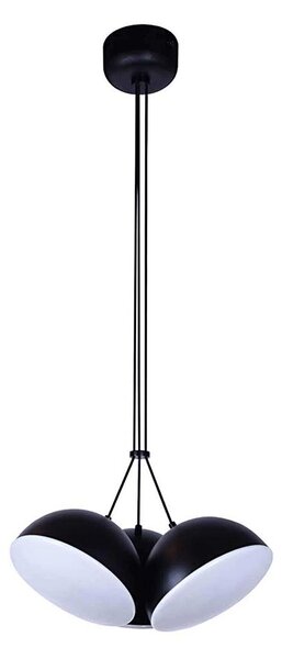 Klausen 143000 - LED Luster na lanku CROWD 3xLED/20W/230V čierna