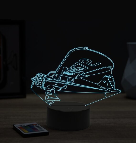 Beling 3D lampa,Stinson Reliant,16 farebná ULA72