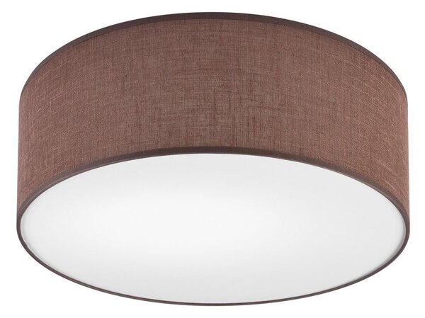 Stropné svietidlo SIRJA DOUBLE 2xE27/15W/230V pr. 35 cm hnedá
