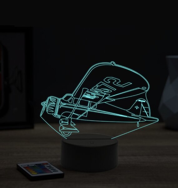 Beling 3D lampa,Stinson Reliant,16 farebná ULA72