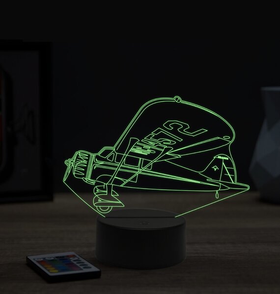 Beling 3D lampa,Stinson Reliant,16 farebná ULA72