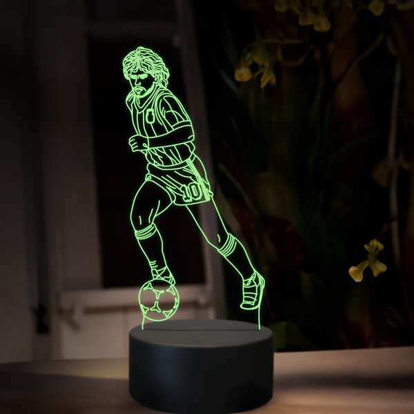 Beling 3D lampa,Diego Maradona,futbalový darček ,16 farebná TZ11