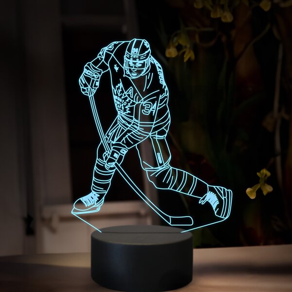 Beling 3D lampa, Auston Matthews, 16 farebná SXQ2