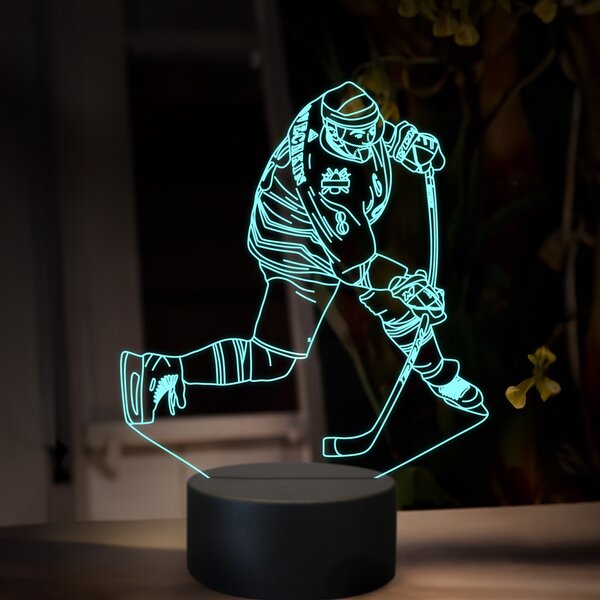 Beling 3D lampa, Alexandr Ovečkin, 16 farebná SXQ3