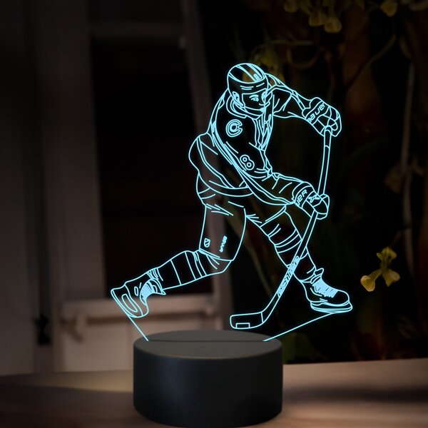 Beling 3D lampa,Cale Makar, 16 farebná SXQ1